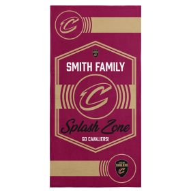 NBA Cleveland Cavaliers Dominion Personalized Beach Towel 30×60 Inches